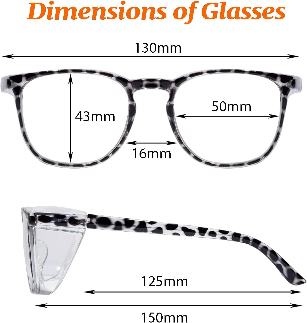 Safety Glasses Anti Fog Clear Blue Light Blocking Eye Protection Nurse Goggles for Women Men