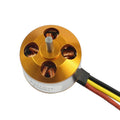 FEICHAO A2212 Brushless Motor 930KV 1000KV 1200KV 1400KV 1800KV 2200KV 2450KV 2700KV for RC Aircraft Plane Multi-Copter Brushless Outrunner Motor (1800KV Golden)