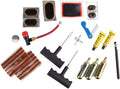 Tire Repair Trail Kit – Complete Motorcycle & ATV Flat Tire Repair Set with CO₂ Inflator, Cartridges, Plugs, Patches