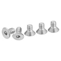 DTGN #8-32x1/4 Flat Head Socket Cap Screws 50Pack 304 SS Full Thread