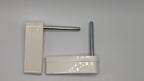 Flipper Bat and Shaft Assembly, No Logo, 3 inch, Plain (White, 2 Pack)