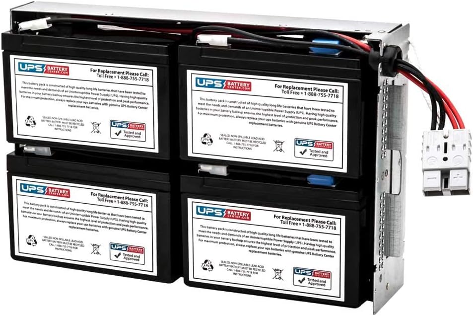 APC Smart UPS 1000 Rack Mount 2U SUA1000RM2U Compatible Replacement Battery Pack by UPSBatteryCenter