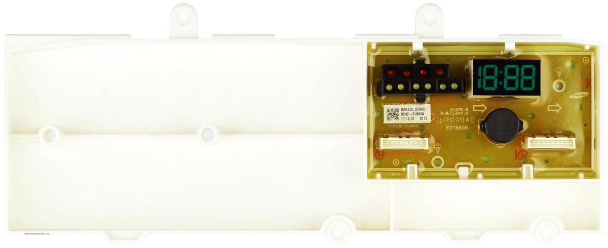 DC92-01864A for Samsung Washer PCB Display Board