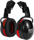 32dB Ear Muffs for Hard Hats, Safety Hearing Protection, Black | Noise reduction hearing protection. Comfortable