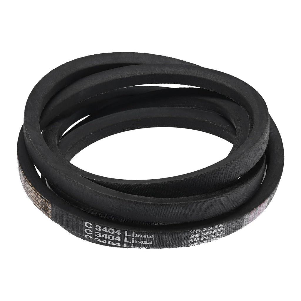 uxcell C134 Drive V-Belt, 137.5" Outside Circumference Rubber V-Belt, Black