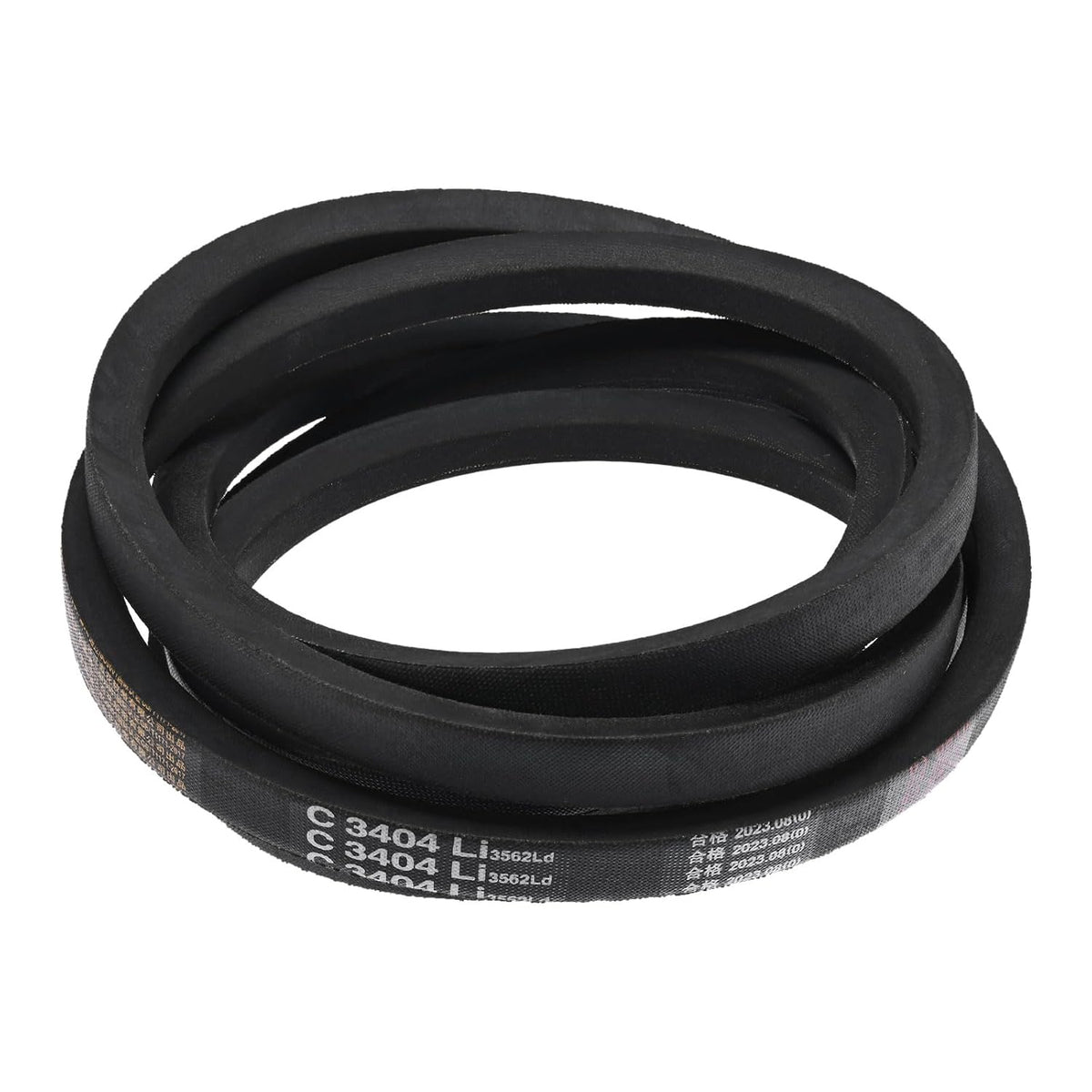 uxcell C134 Drive V-Belt, 137.5" Outside Circumference Rubber V-Belt, Black