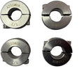 Bore 1/2'' Double Split Shaft Collar Stainless Steel Lock Collar Clamp Set Screw 4PCS (1/2'', 4)