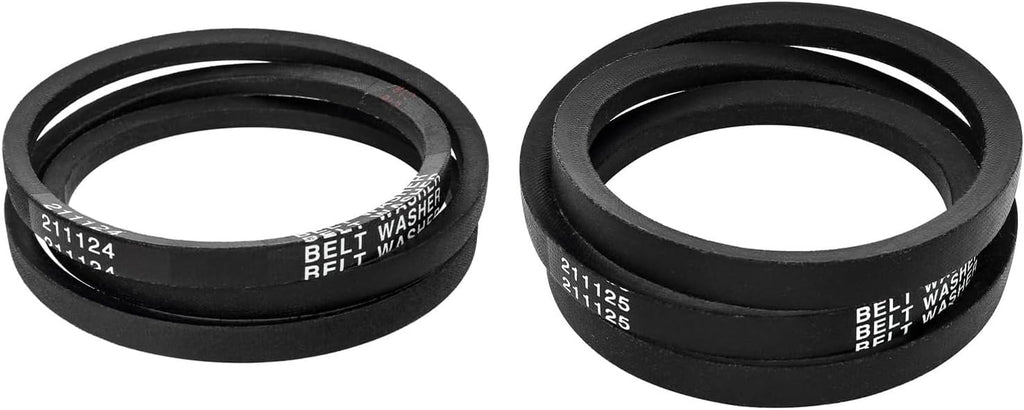211124 & 211125 Washer Belt Set for Whirlpool Maytag Jenn-Air Washers