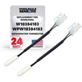 Replacement Whirlpool W10384183 WPW10384183 Refrigerator Thermistor (2-Pack), 24 Month Warranty & USA Support