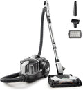 500 Series Bagless Canister Vacuum with Hair Eliminator Brushroll | 2-Motor Cyclonic Technology, HEPA Filtration, 24'