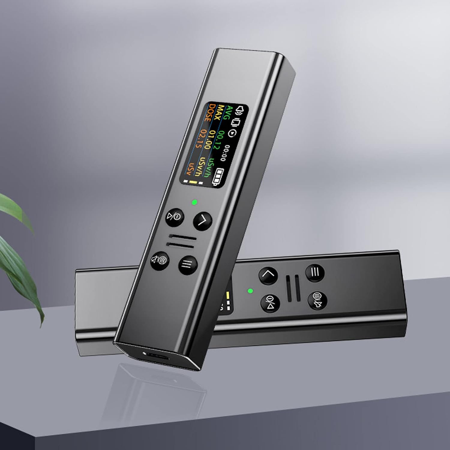 Nuclear Radiation Detector, High Sensitivity β γ X Radiation Monitor TFT Safety Alarm Handheld Radiation Dosimeter DC