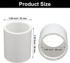 10 Pcs 3/4 Inch PVC Pipe Coupling