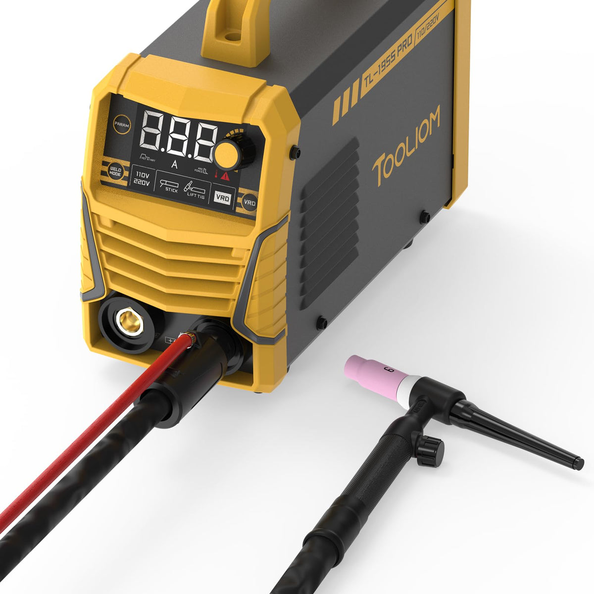 TOOLIOM 150A Lift TIG Torch Air-Cooled Welding Gun with 4 m Cable