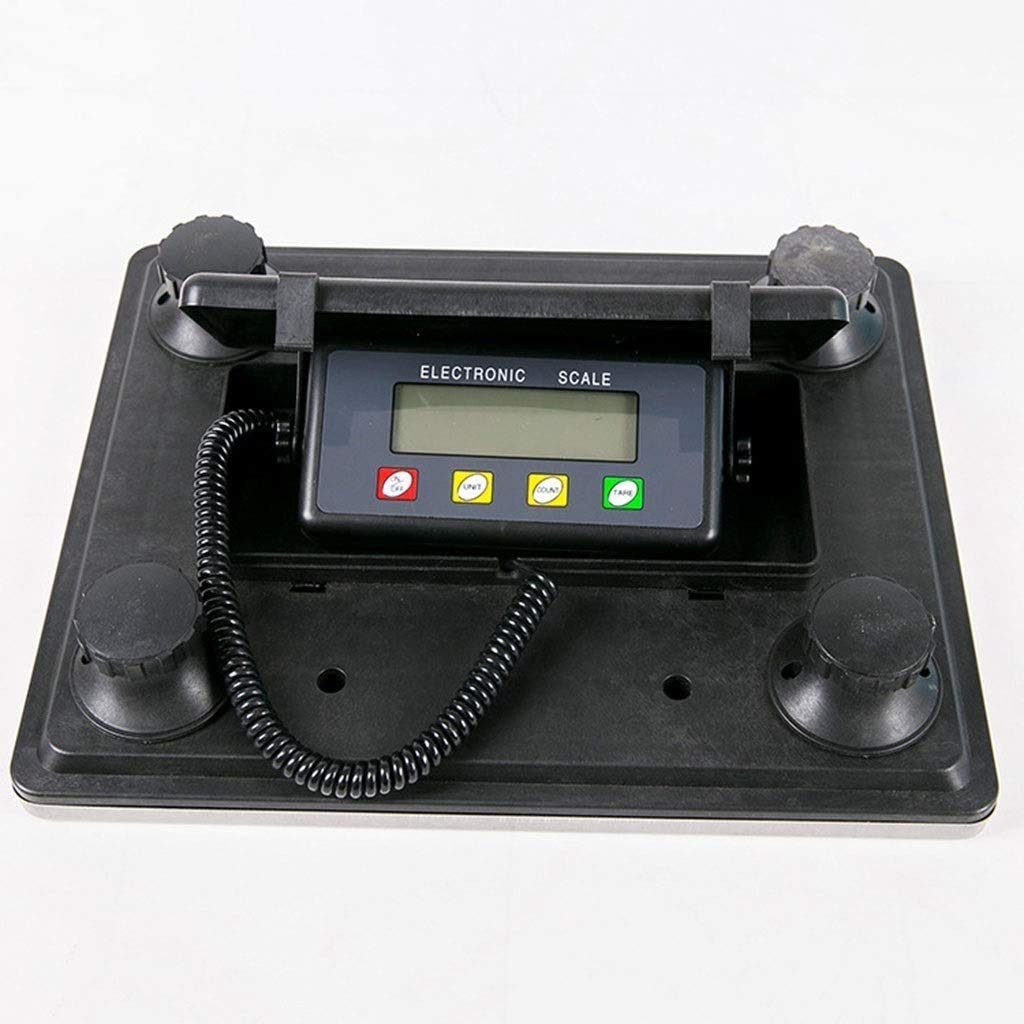 Digital Postal Scale with External Display, Stainless Steel, High Capacity for Letters & Parcels - Accurate Weighing