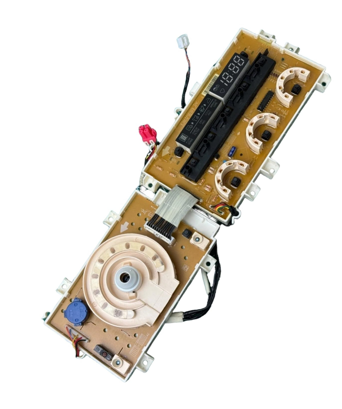 wangsuibo Dryer Interface Control Board | EBR71385608 White Replacement Appliances