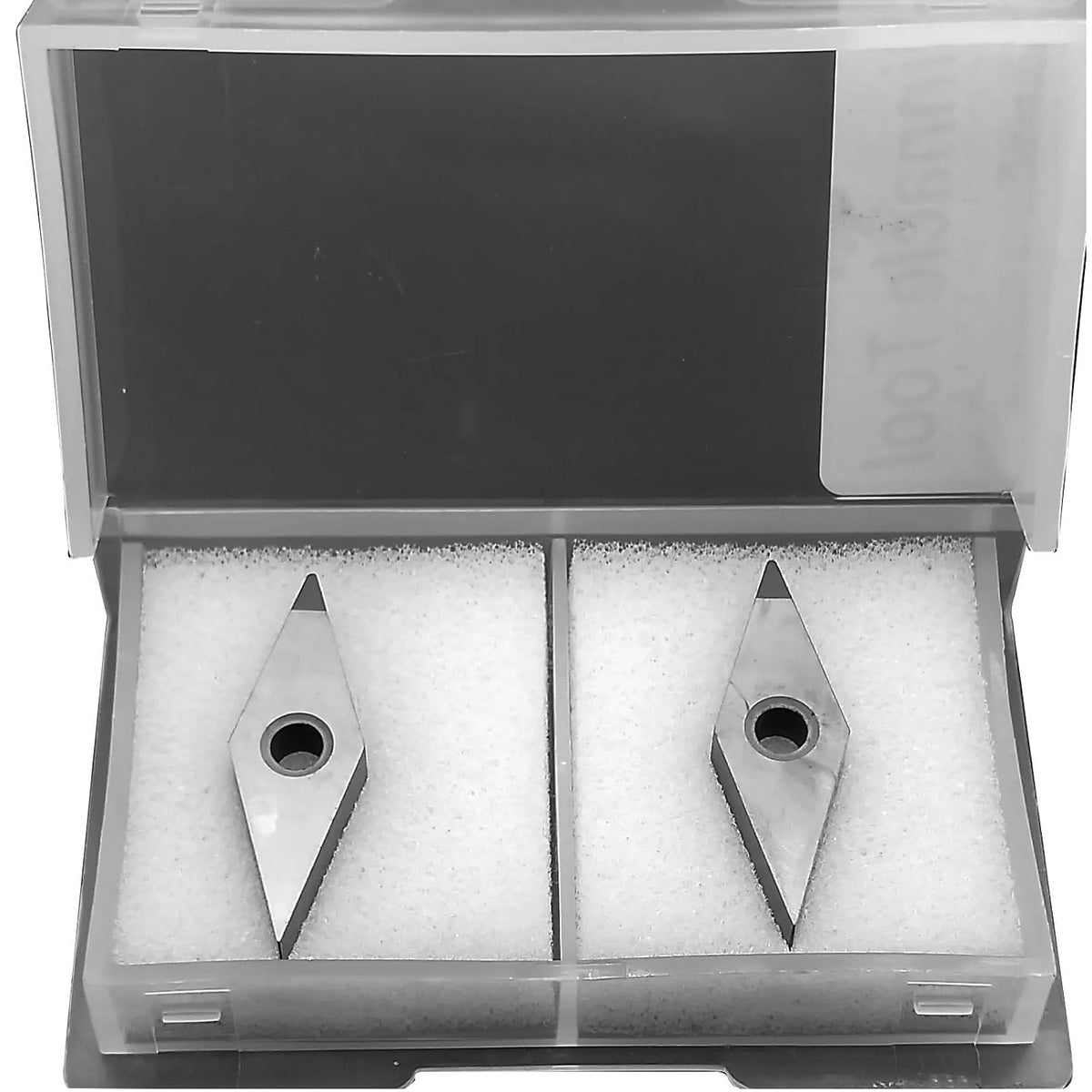 2PCS VNMG331 VNMG160404 CBN Cubic Boron Nitride Inserts Turning Inserts for Machining Harden Steel Carbide Insert for High Hardness Steel
