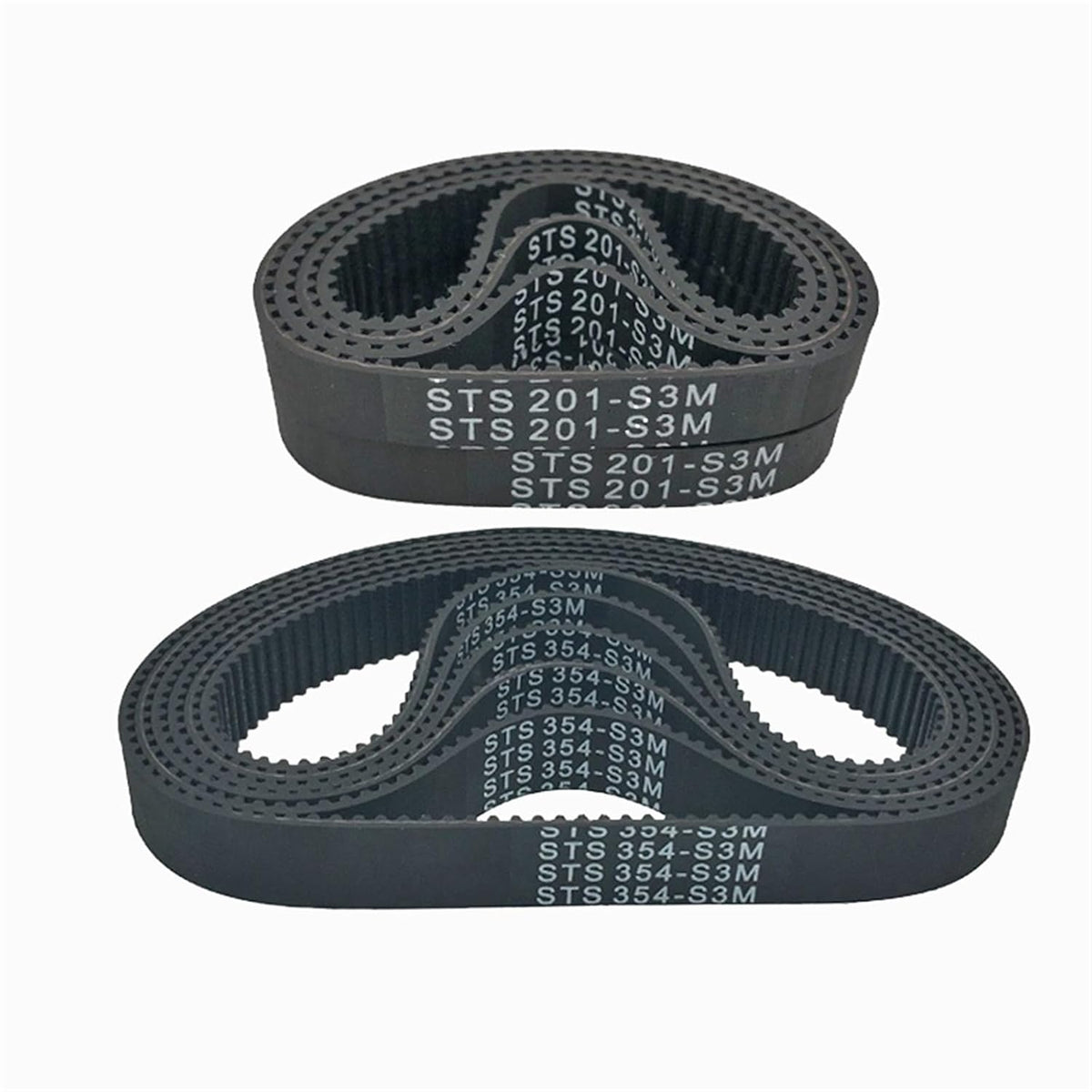 STS STD 3M S3M Timing Belts,Width 3mm,6mm,9mm,15mm,Rubber Belts,Length:351mm,357mm,360mm,363mm,366mm Drive Belt(357mm,1PC_6MM)