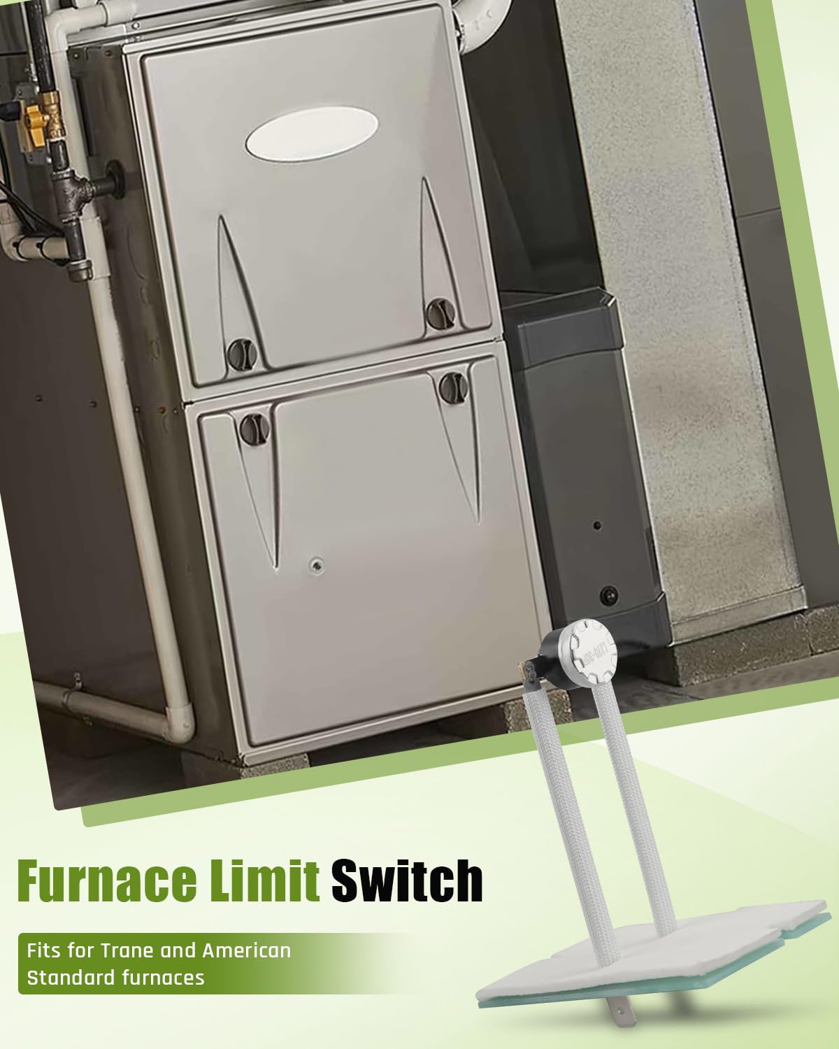 Limit Switch L190-30F Fit for Trane and American Standard Furnaces Replace C340056P04