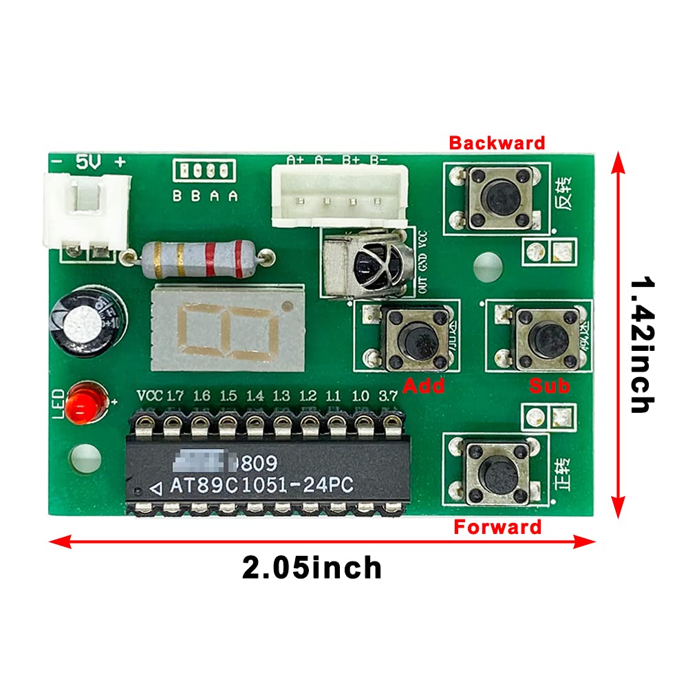 DC 4V-6V 5V 2-Phase 4-Wire Stepper Motor Driver Controller Board