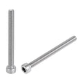 uxcell #10-24x2 Hex Socket Head Cap Screw Bolts 304 Stainless Steel Polished 25pcs