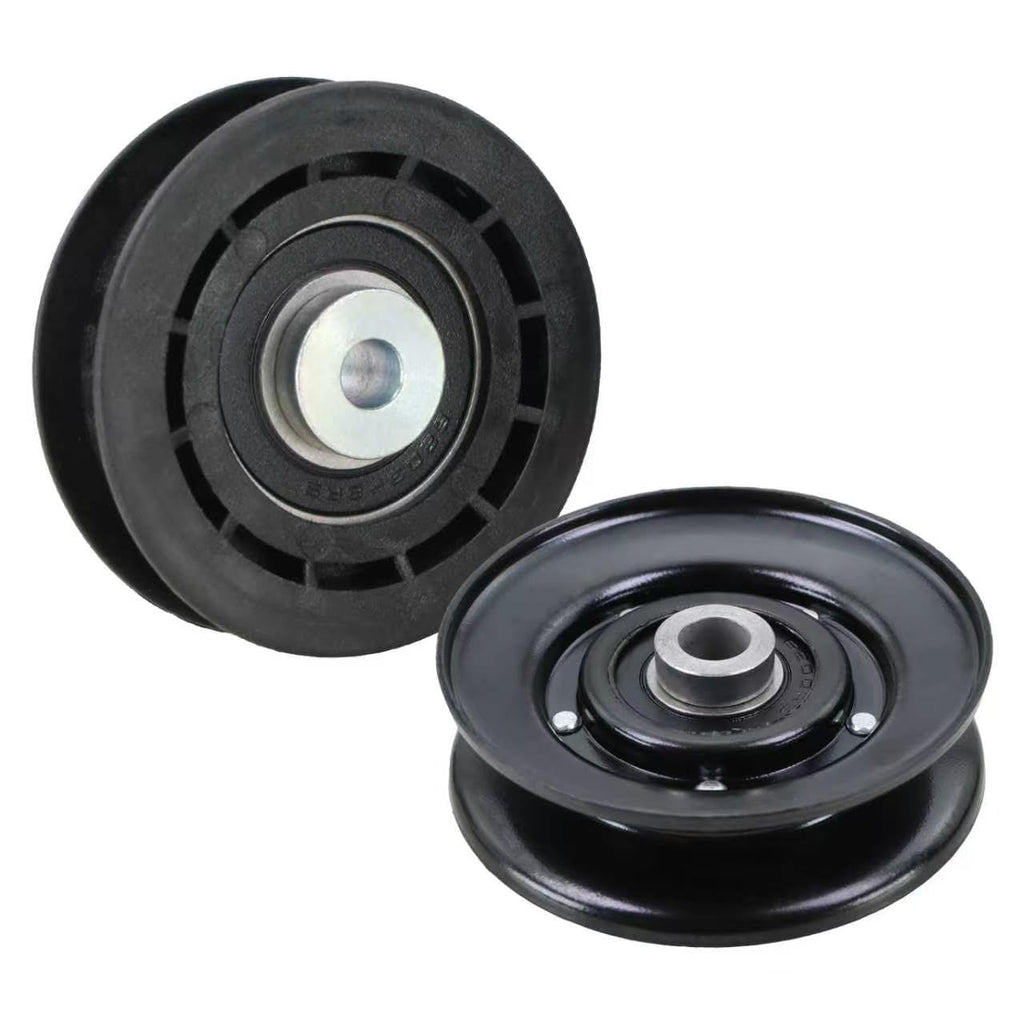 15280 Flat Hydro Drive Idler Pulley & 15718 V- Idler Pulley