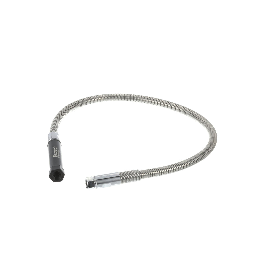 Encore Stainless Steel Pre Rinse Hose 44" with Grip, Retail Packaging