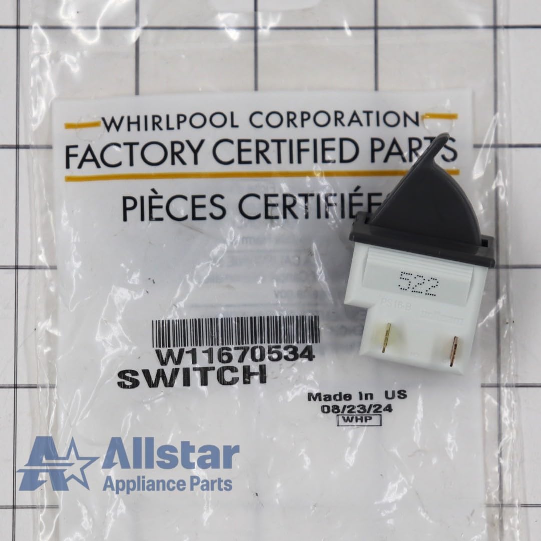 W11670534 Refrigerator Light Switch
