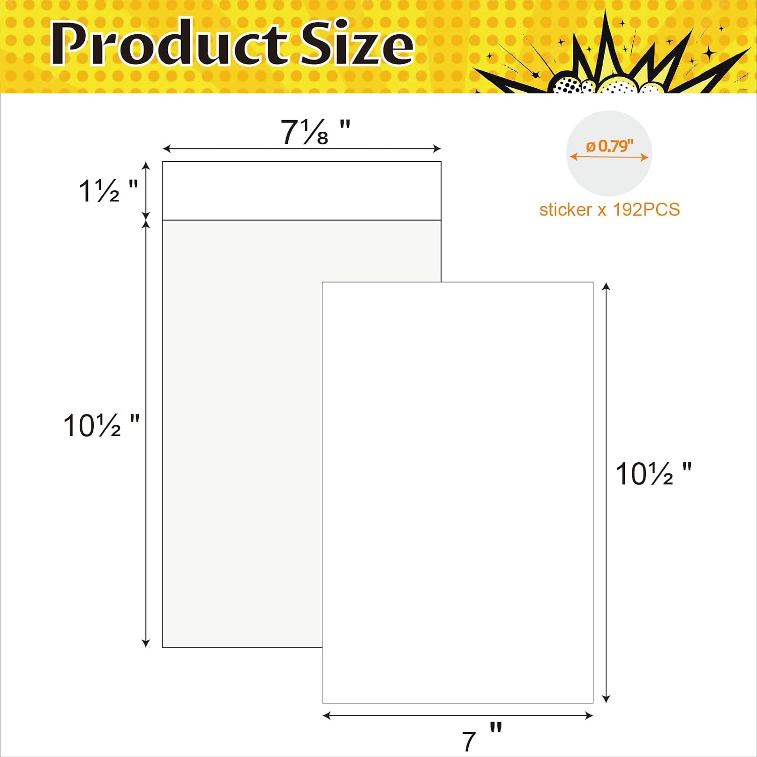 100ct Silver Comic Bags and Boards - Reusable Clear Sleeves & 24PT Boards | Protect Vintage Comics from Scratches