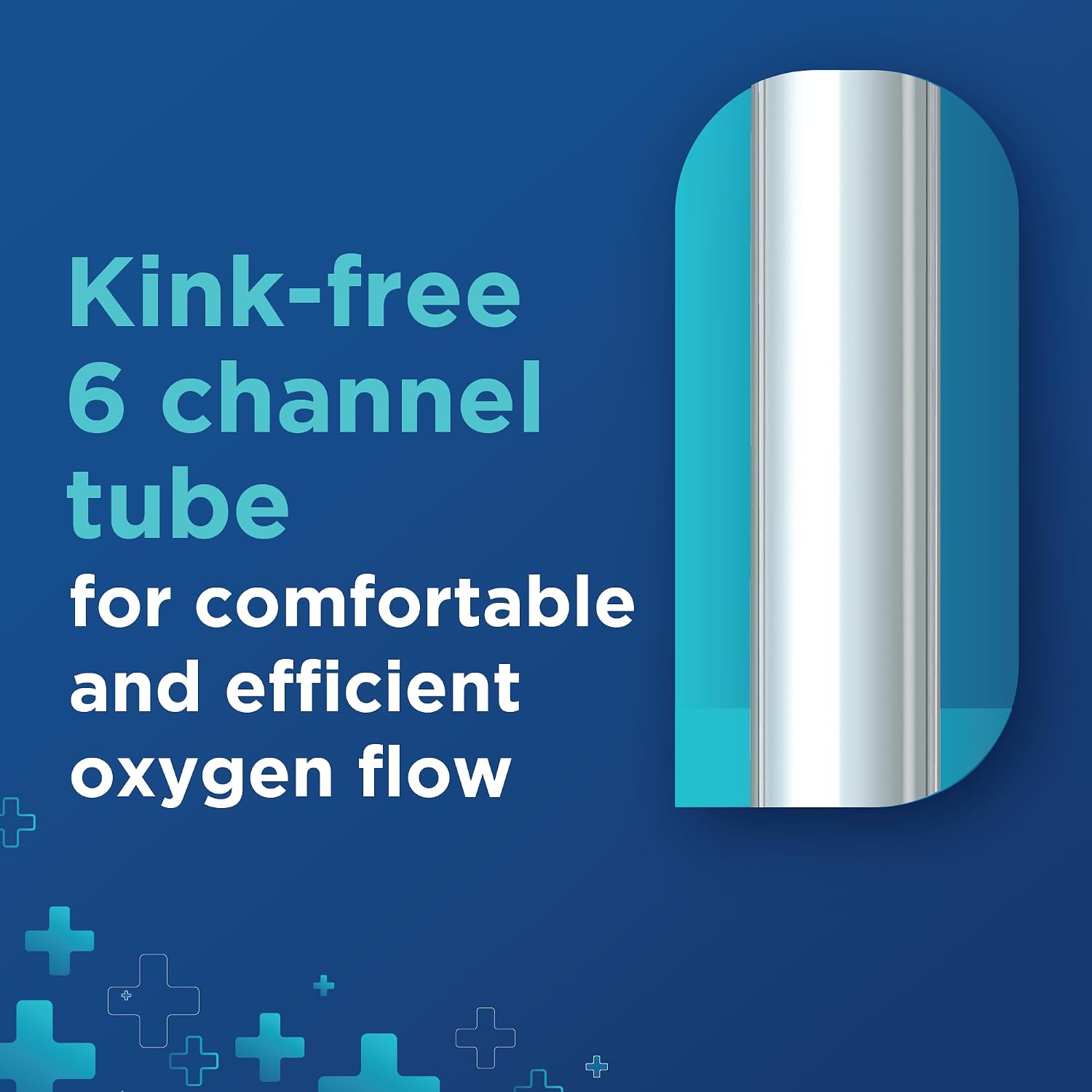 7 Foot Oxygen Nasal - 5 Pack Nasal for Oxygen - Standard Resistant Lightweight Oxygen Tubing Cannula
