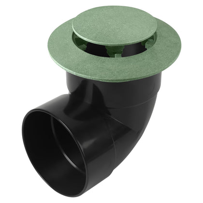 3" & 4" Pop-Up Drainage Emitter with 20% Fiberglass Reinforced Body, Yard Drain Outlet Cap for Sewer & Drain Pipe, 40