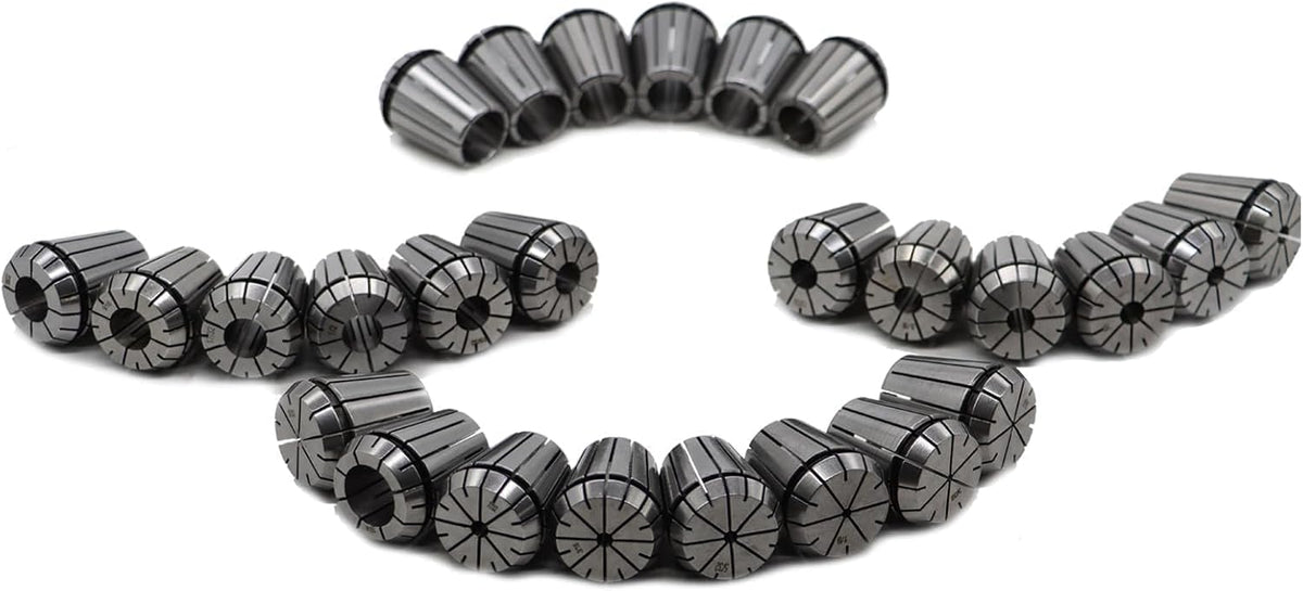 26 Pcs ER32 Spring Collet Set 1/32"- 13/16"