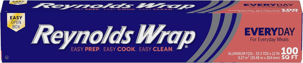 Wrap Everyday Strength Aluminum Foil Roll, 12 Inch Wide, 100sq ft