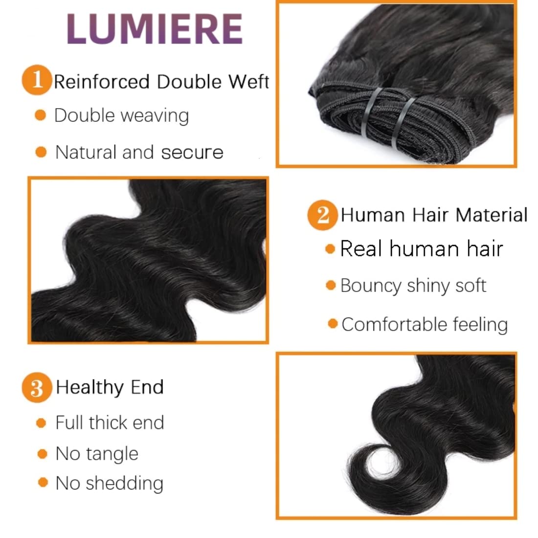 Clip In Hair Extensions Real Human Hair - 8Pcs With 20Clips 120G Body Wave Clip Ins Hair Extensions Unprocessed Grade