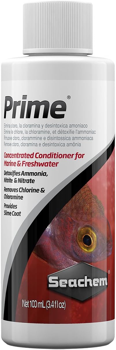 Prime Fresh and Saltwater Conditioner - Chemical Remover and Detoxifier 100 ml