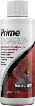 Prime Fresh and Saltwater Conditioner - Chemical Remover and Detoxifier 100 ml