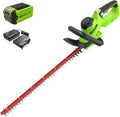 40V 24" Cordless Hedge Trimmer (1" Cutting Capacity), 2.0Ah USB Battery and Charger Included