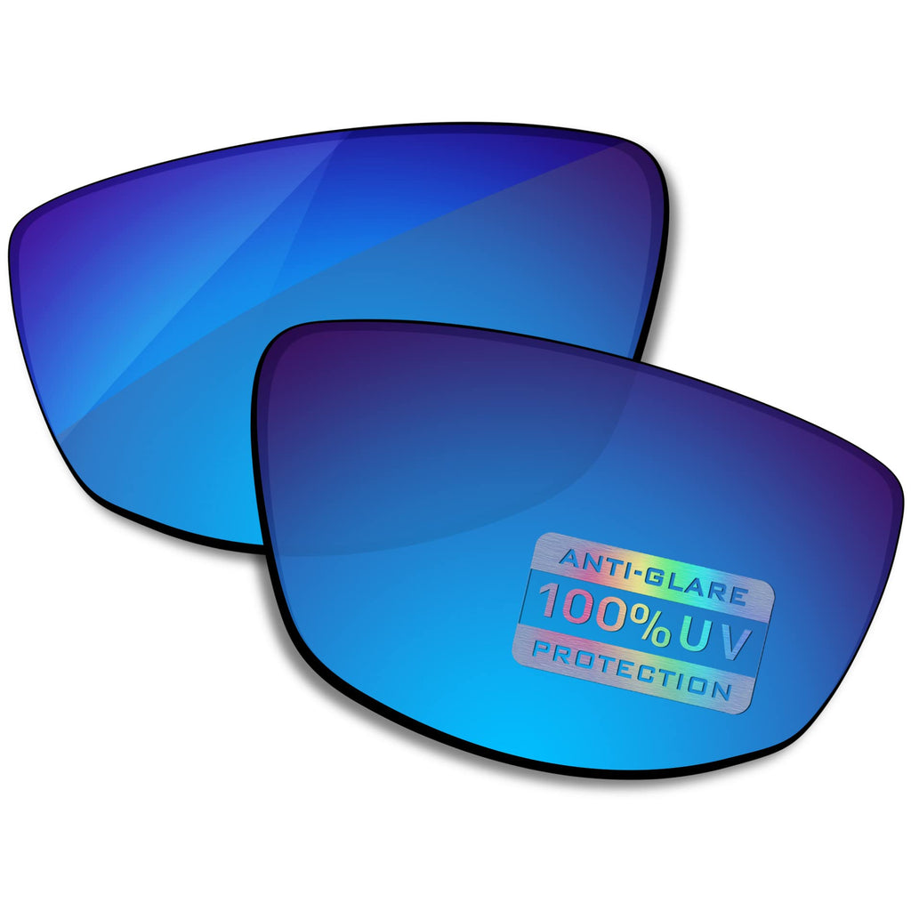 POLARIZED Replacement Lenses for Bolle Python 11328 Sunglasses - Surf Blue Mirror