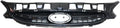 Evan-Fischer Grille Assembly Compatible with 2015-2017 Hyundai Accent Textured Black Shell and Insert Hatchback/Sedan - CAPA