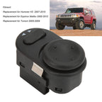 Power Mirror Switch, Driver Side Mirror Control Switch Door Rear View Mirror Button Replacement 15250458 for H3 2007?2010 Malibu 2002-2012 Torrent 2005-2009
