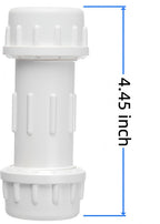 DONWARE 3-Pack 1/2-inch PVC Compression Coupling Cople de Compresión PVC