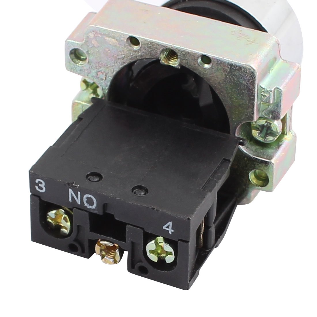 uxcell ZB2-BE101C NO 2 Positions Maintained Rotary Select Selector Switch