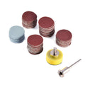 Saiper 100pcs 1 Inch/25mm Sanding Discs Pad Sander Disk Kit for Dremel