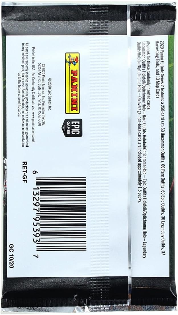 Panini Fortnite Series 2 Trading Cards Gravity Feed | Single Pack