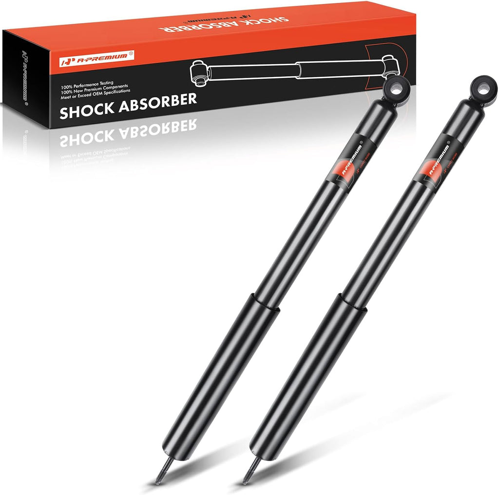 A-Premium Rear Shock Absorbers, Set of 2 - Compatible with Toyota