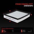 A-Premium 2-PC Engine Air Filter Compatible with Chrysler & Dodge