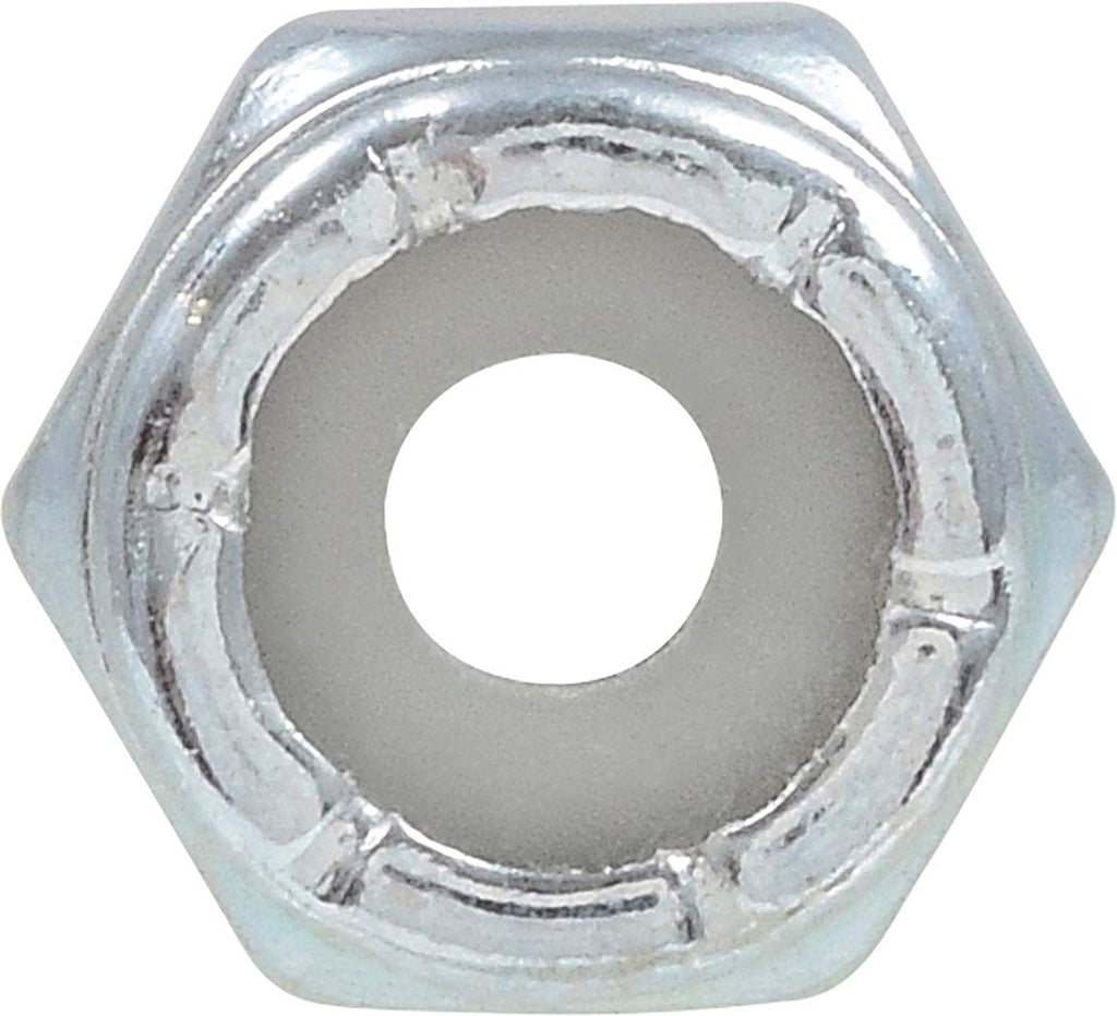 Hillman Zinc-Plated Steel Nylon Insert Stop Lock Nuts #6-32 Coarse Thread