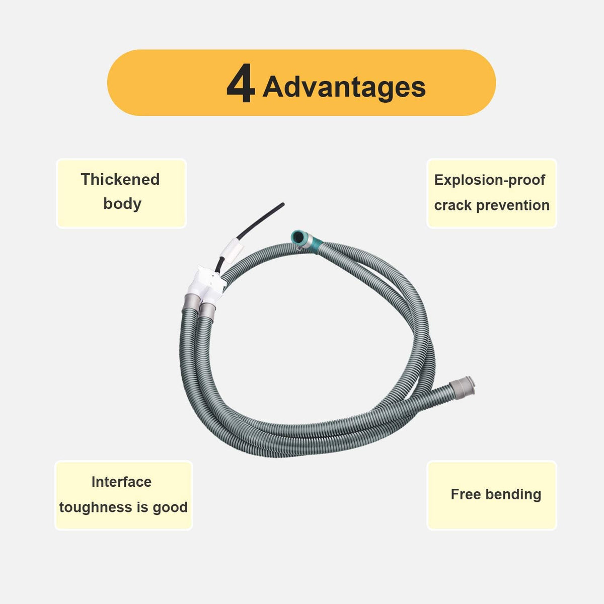 5215ER2002G Washing Machine Drain Hose Assembly