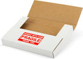 9x6x1 Inch Shipping Boxes for DVDs, CDs, Books Mailing, 25 Pack