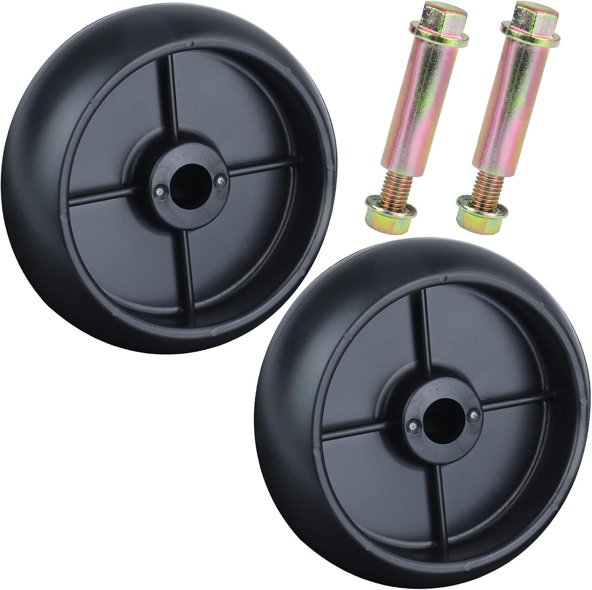 2 Pack GX10168 Deck Wheels for John Deere Z425 Z445 D140 D170 Mower