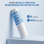 UKF8001 Water Filter Replacement for EDR4RXD1, Filter 4, 300 Gallons 3 Pack